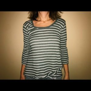 Striped long sleeve shirt